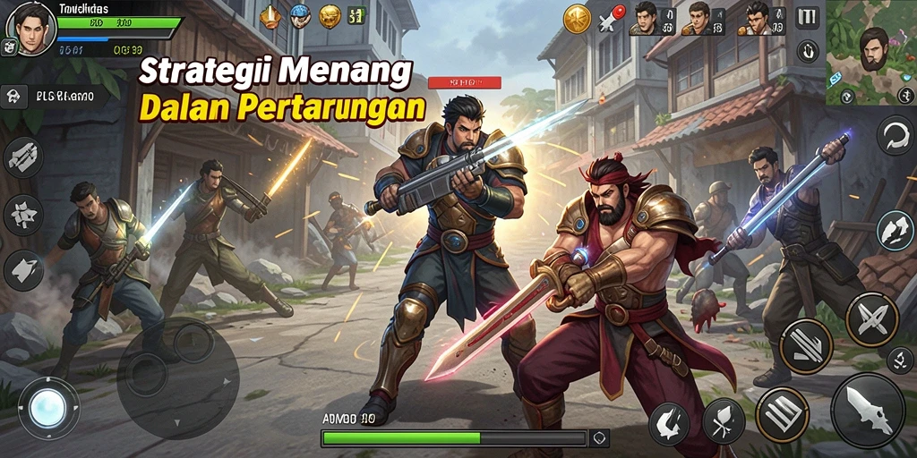 Tampilan gameplay 55RP yang menegangkan dan penuh strategi.