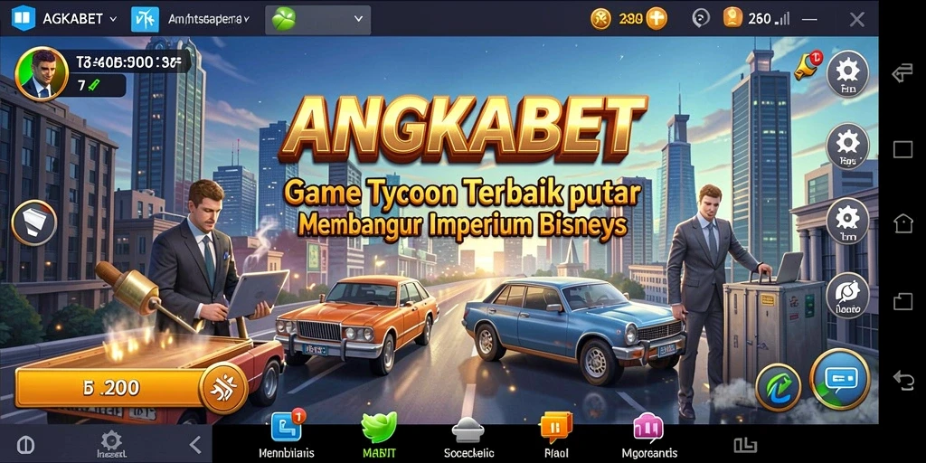 Tampilan gameplay Tycoon yang menarik dari ANGKABET.