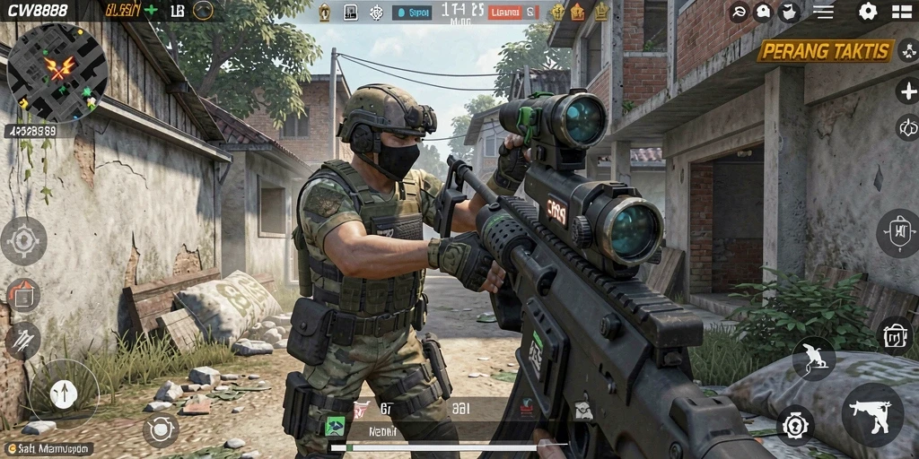Gameplay intens di <strong>CW8888</strong> dengan grafis menakjubkan dan aksi tak terduga.