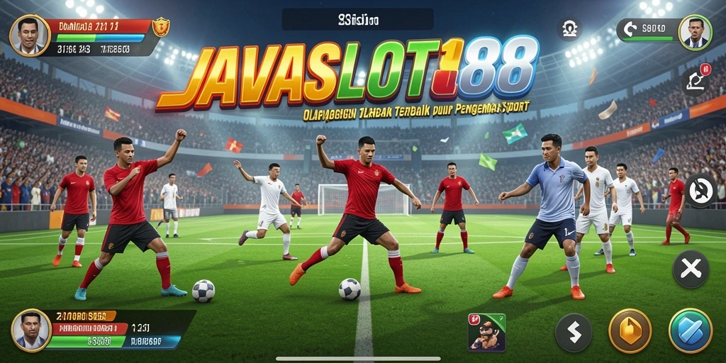 Tampilan menawan dari gameplay <strong>JAVASLOT88</strong> memperlihatkan ketegangan olahraga.