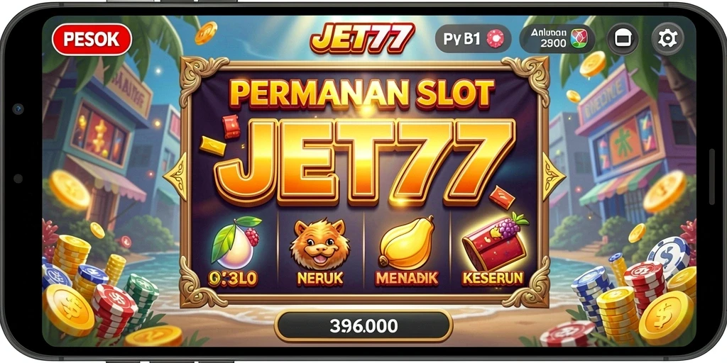 Tampilan menarik dari gameplay JET77 yang penuh dengan slot seru.