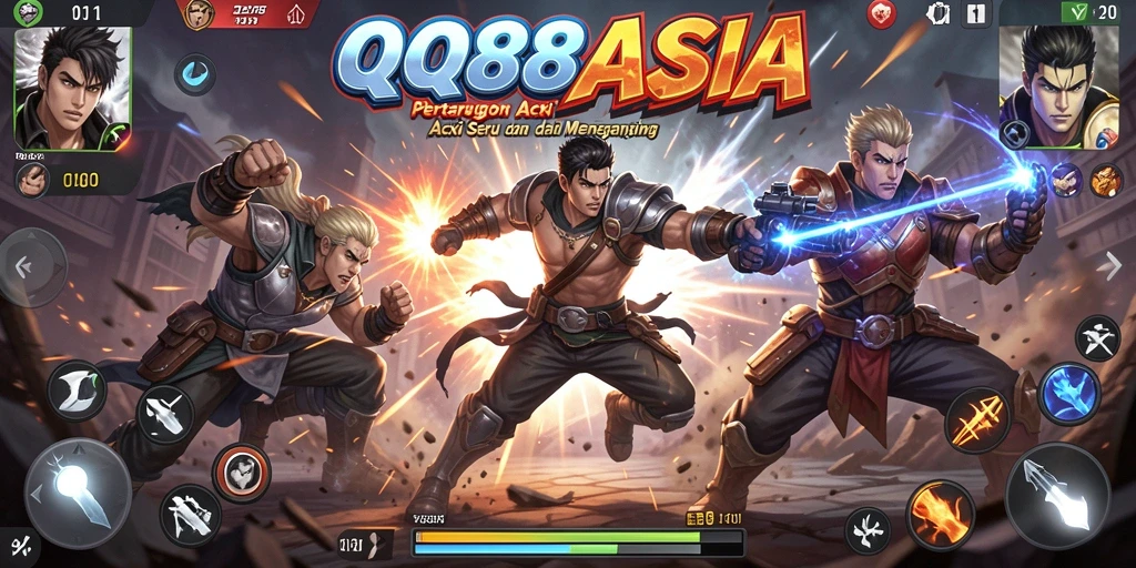 Gameplay intens dan grafis memukau di QQ88ASIA.