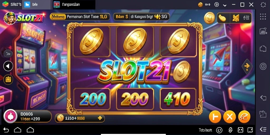 Menampilkan gameplay menarik dari <strong>SLOT21</strong> dengan berbagai tema slot.