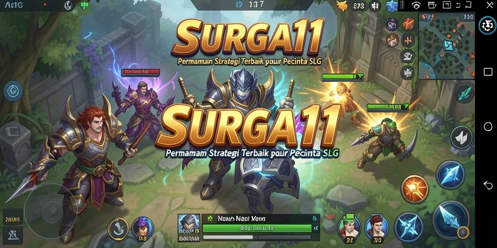 Tampilan gameplay SURGA11 yang menarik dan adiktif.