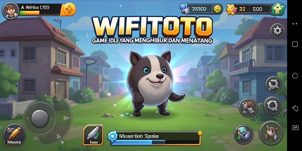 Screenshot gameplay WIFITOTO yang menunjukkan momen menarik saat bermain Idle.