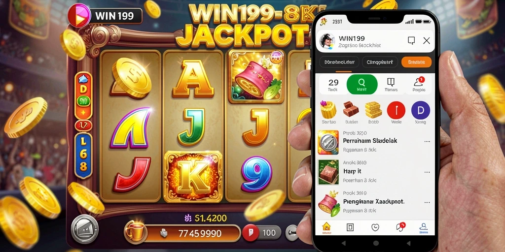 Screenshot gameplay WIN199 menampilkan putaran slot yang seru dan mengasyikkan.