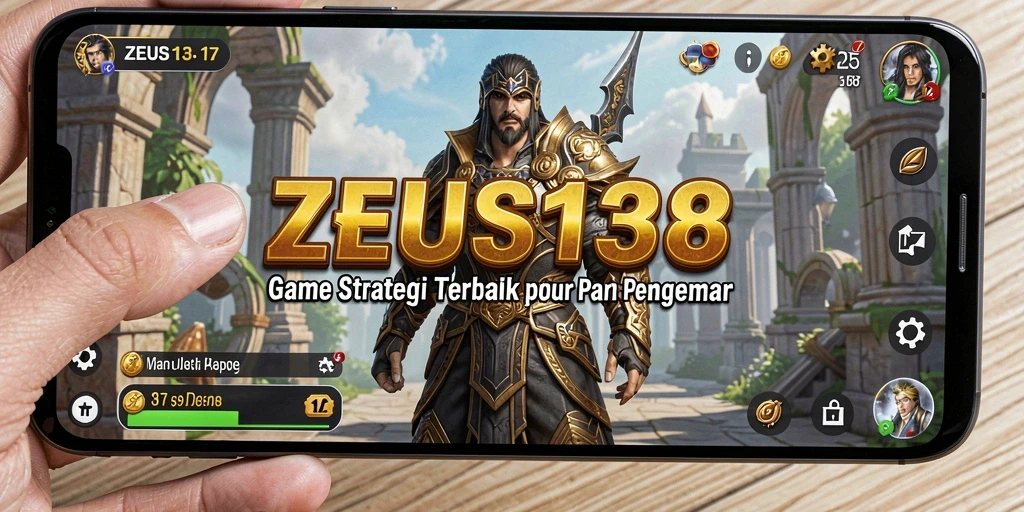 Tampilan gameplay strategis yang mendebarkan dalam ZEUS138.